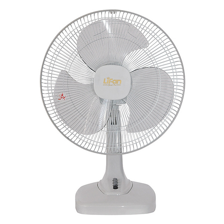 Quạt Bàn Lifan B-378 (45W) - Xám Trắng - Hàng chính hãng