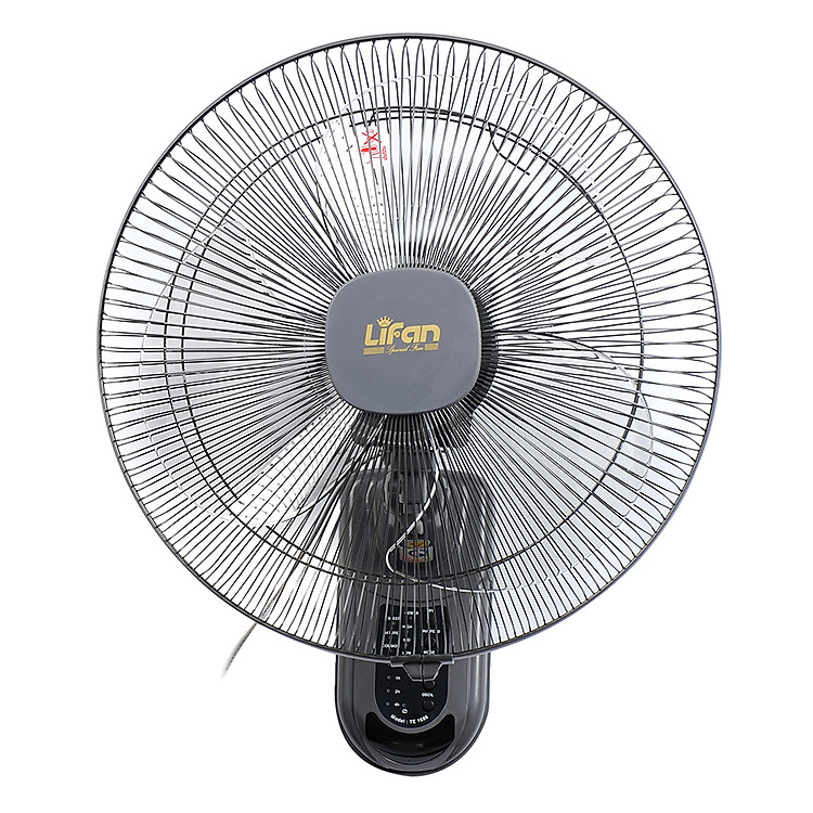Quạt Treo Tường Lifan TE1688 - Xám Đậm - Hàng chính hãng