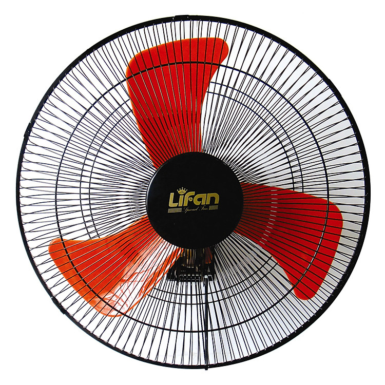 Quạt Treo Tường Lifan T-18CN - Đen Cam - Hàng chính hãng