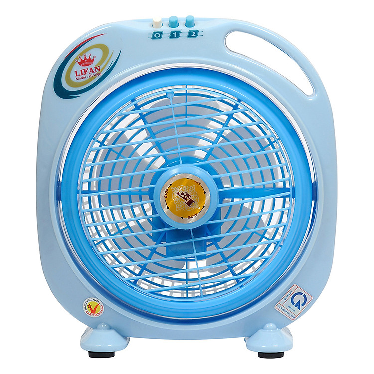 Quạt Hộp Lifan HV-666 - Xanh Dương - Hàng Chính Hãng