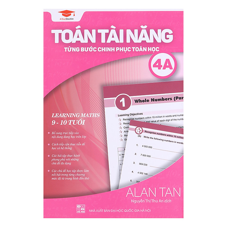 Toán Tài Năng – Từng Bước Chinh Phục Toán Học 4A (9-10 Tuổi)