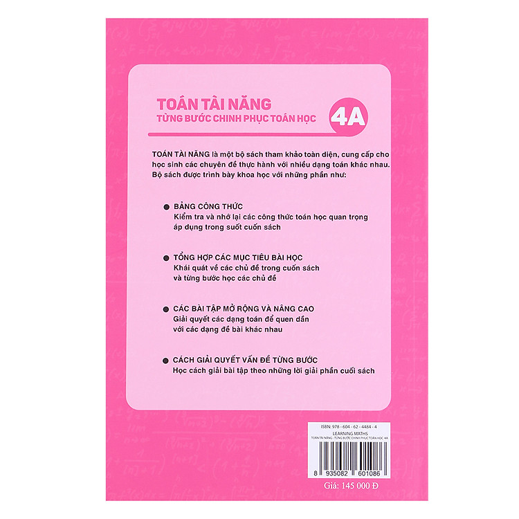 Toán Tài Năng - Từng Bước Chinh Phục Toán Học 4A (9-10 Tuổi) - Ảnh 2