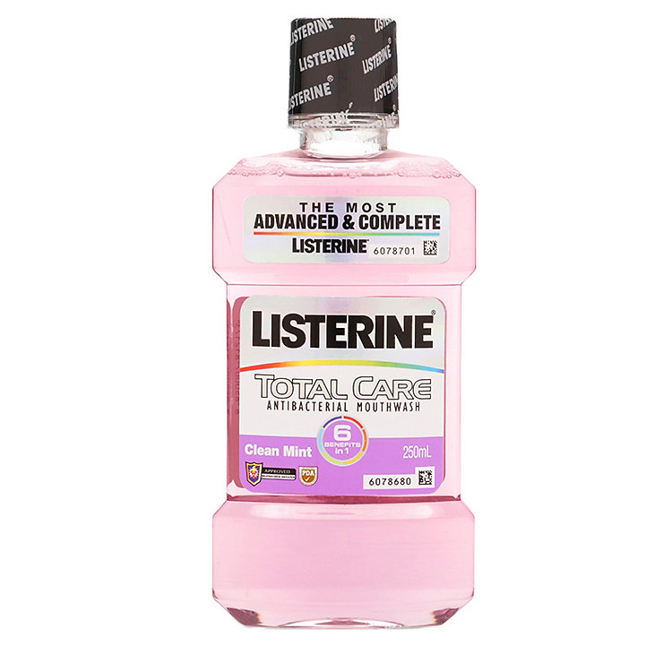 Nước Súc Miệng Sát Khuẩn Listerine Total Care (250ml) - 8850007811022