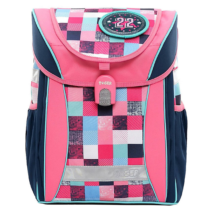 Cặp Học Sinh Siêu Nhẹ Chống Gù Lưng Và Lệch Vai Tiger Family Joy 22 All Star 1736B