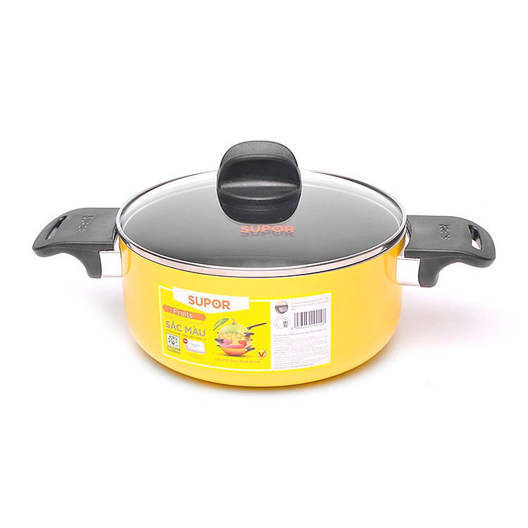 Nồi Canh Chống Dính Sắc Màu Supor 20cm (2.7L) - S08A20