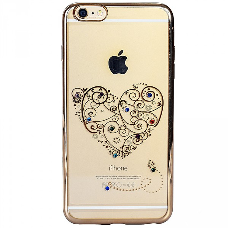 Ốp Lưng iPhone 6/6s Meephong Trong Đính Đá