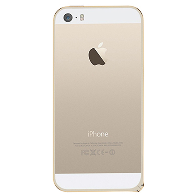 Ốp Viền Remax Metal Bumper Cho iPhone 5S - Vàng Đồng