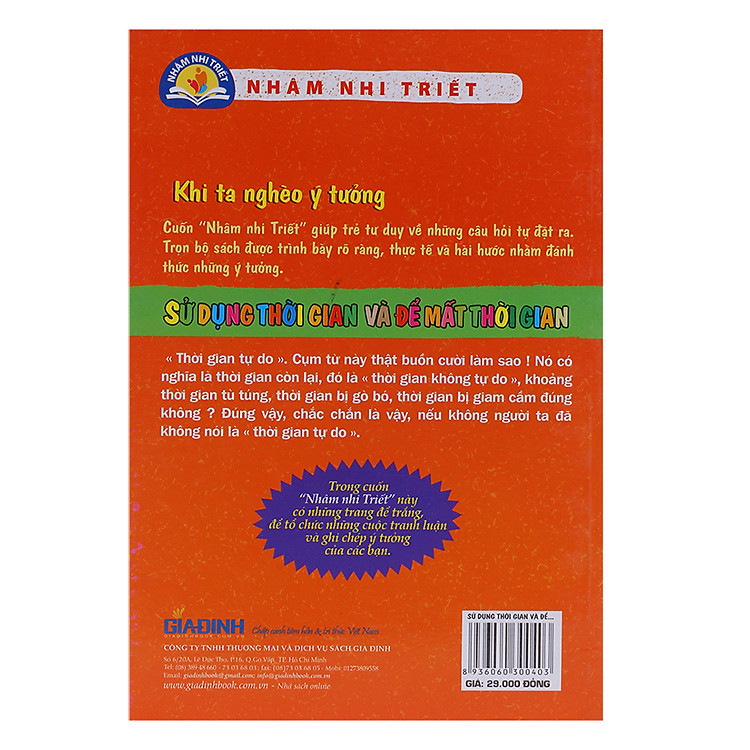 Sử Dụng Thời Gian Và Để Mất Thời Gian - Ảnh 2