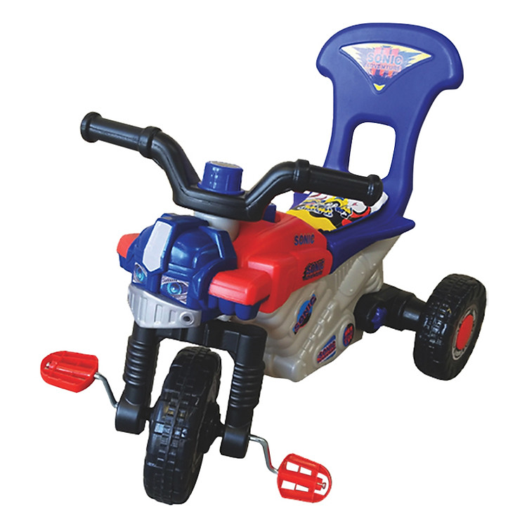 Xe 3 bánh Nhựa Chợ Lớn L7 Robot (Không nhạc) - M1606A-X3B