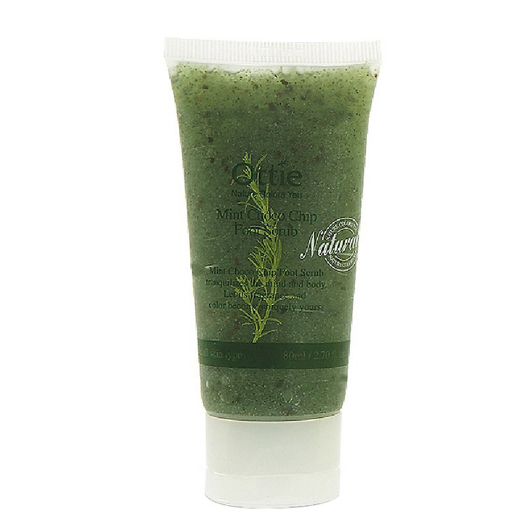 Kem Mát Xa Chân Chiết Xuất Bạc Hà Ottie Mint Choco Chip Foot Scrub - 1801 (80ml)