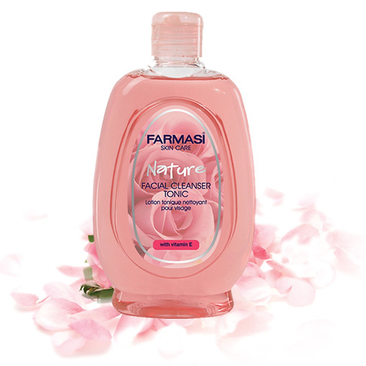 Tinh Chất Cân Bằng Và Tẩy Trang Skin Care Soothing Facial Cleanser Tonic (For Dry & Sensitive Skin) Farmasi 1812CLEA01 (280ml)