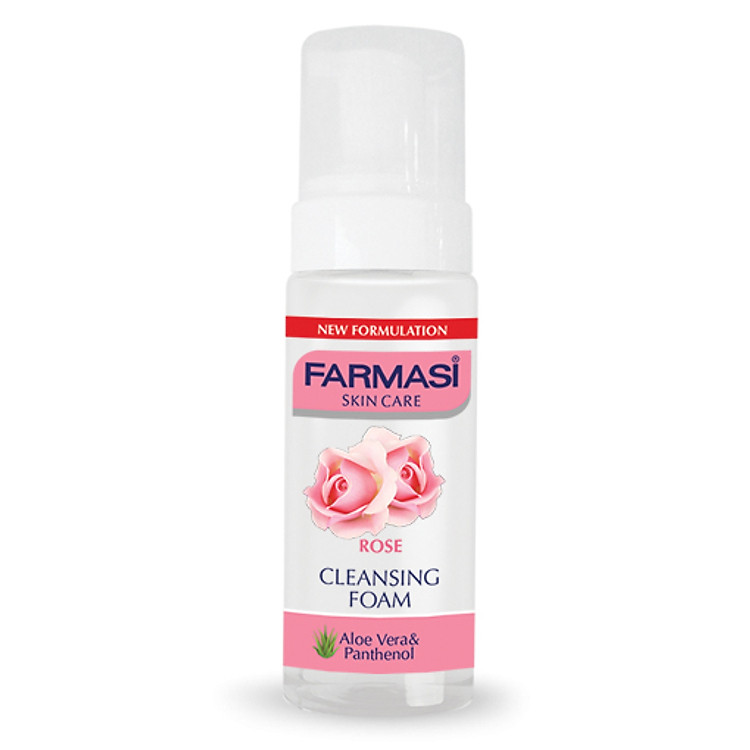 Sữa Rửa Mặt Tạo Bọt Hoa Hồng Và Vitamin E Cleansing Foam Rose Farmasi 1813FOAM04 (150ml)