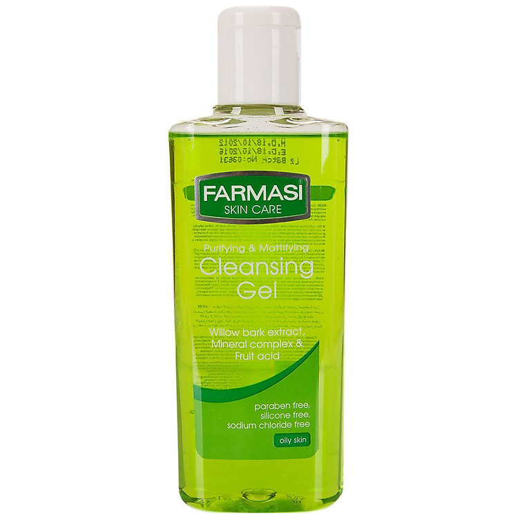 Gel Rửa Mặt Cho Da Dầu Purifying & Mattifying Cleansing Gel (for Oily Skin) Farmasi 1817CLEA01 (150ml)