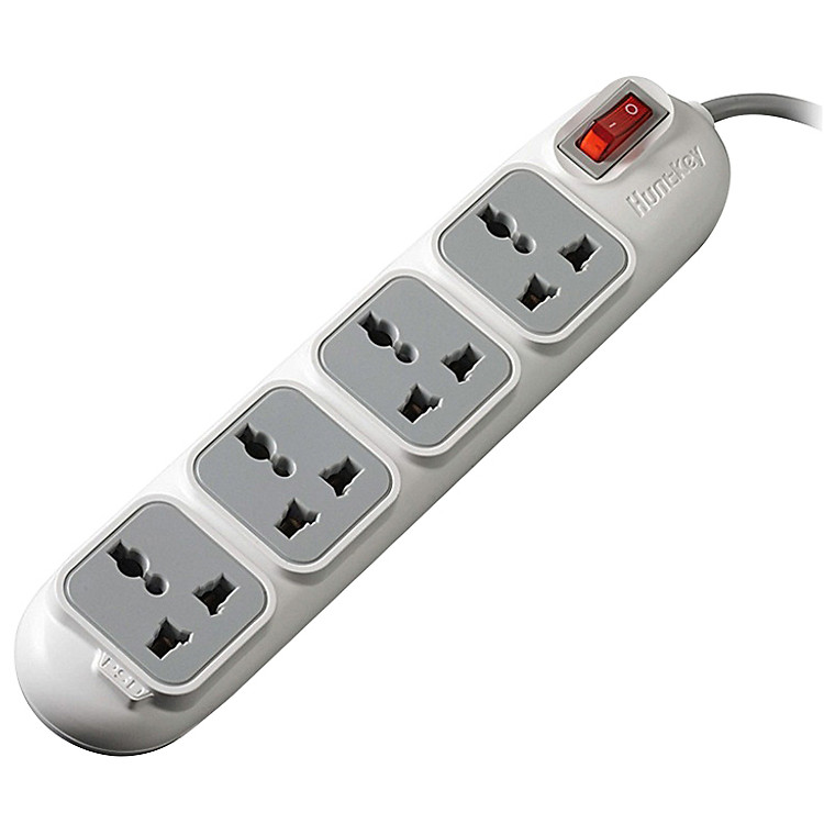 Ổ Cắm Điện Đa Năng Chống Sét Huntkey PZD401(2M)