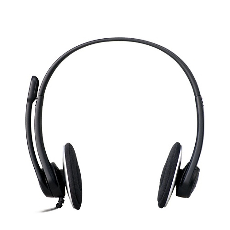 Tai Nghe Nhét Tai Logitech Headset H330 USB - Hàng Chính Hãng