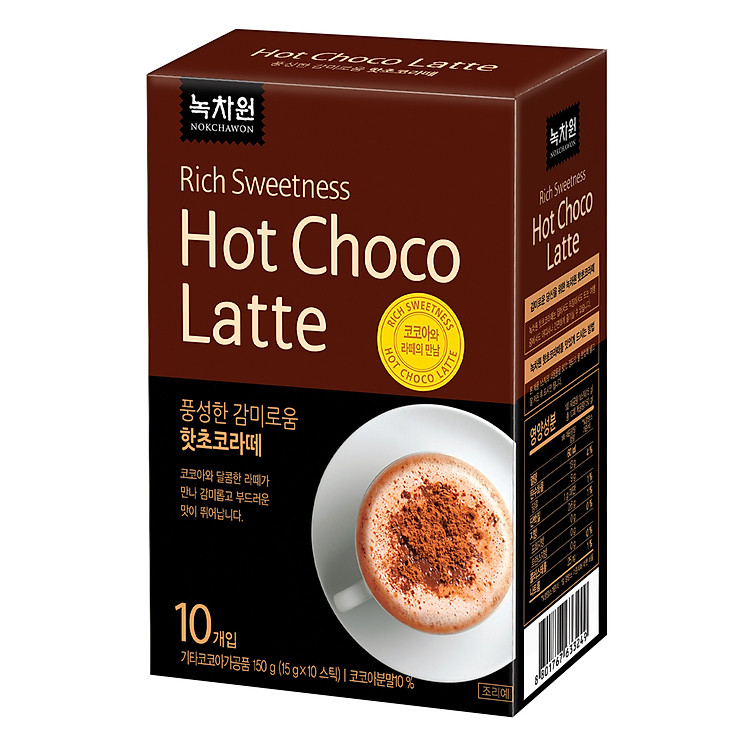 Socola Sữa Nokchawon Hot Choco Latte 150g