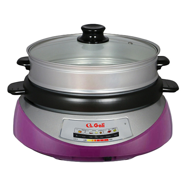 Lẩu Điện Gali GL-1205 (3.5 lít) – Tím - Hàng Chính Hãng