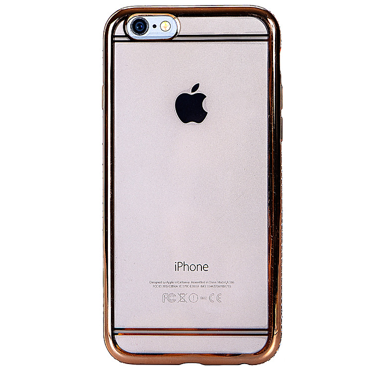 Ốp Lưng iPhone 6/6s Meephong Viền Đính Hột