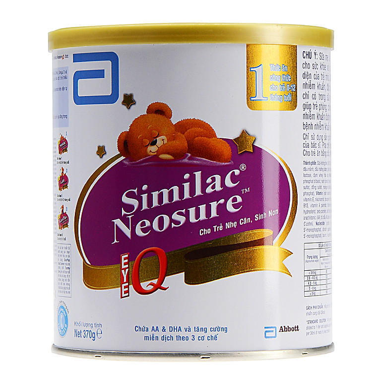 Sữa Bột Abbott Similac Neosure IQ SNVS (370g)