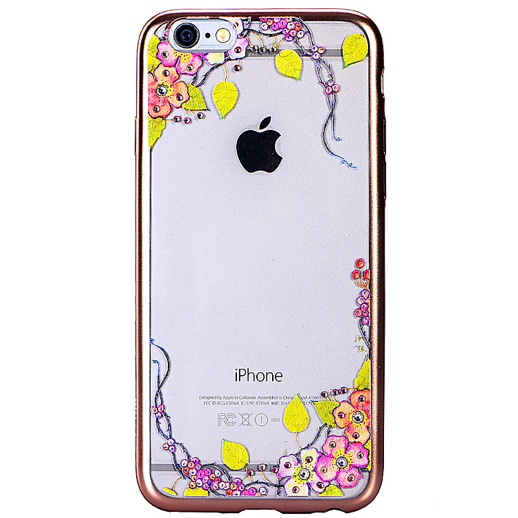 Ốp Lưng Cube iPhone 6/6s Swarovski Blossom - Grape Garden