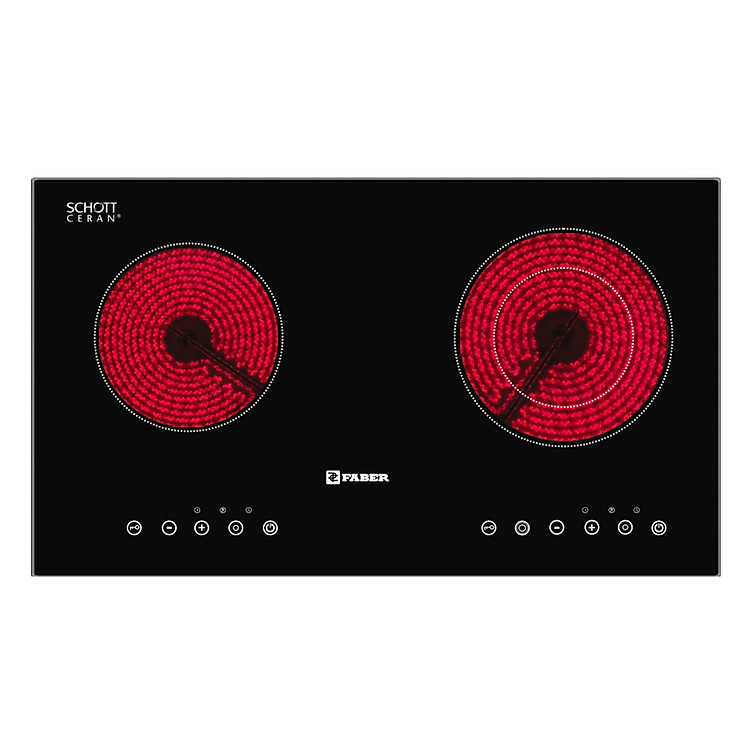 Bếp Hồng Ngoại Đôi Faber FB-2ES (4300W) - Hàng Nhập Khẩu