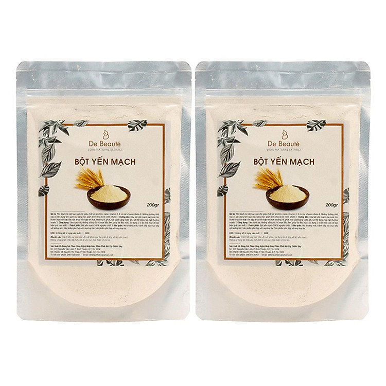 Combo 2 Bột Yến Mạch De Beauté (200g) - 1643096
