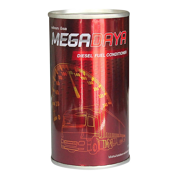 Phụ Gia Làm Sạch Buồng Đốt Xe Vận Tải Mega Daya Diesel Fuel Conditoner (170ml)