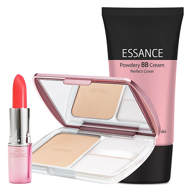 Bộ Essance BB Cream (30ml) + Phấn Nền Veil Fit Essance (11g) + Son Essance Blooming Kiss (3.5g) - FP50801726