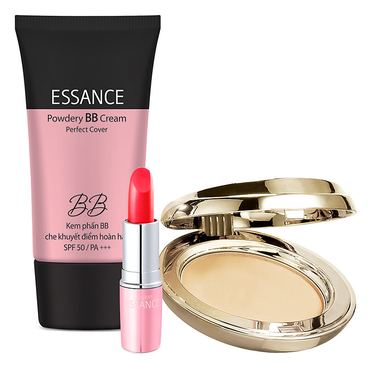 Combo Phấn Trang Điểm Isa Knox #23 (13g) + BB Cream Essance (30ml) + Son Essance Blooming Kiss (3.5g) - FI50327035