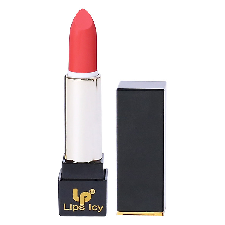 Son Lì LP Lips Icy Matte Lipstick Hồng Cam LP105 (3.5g)
