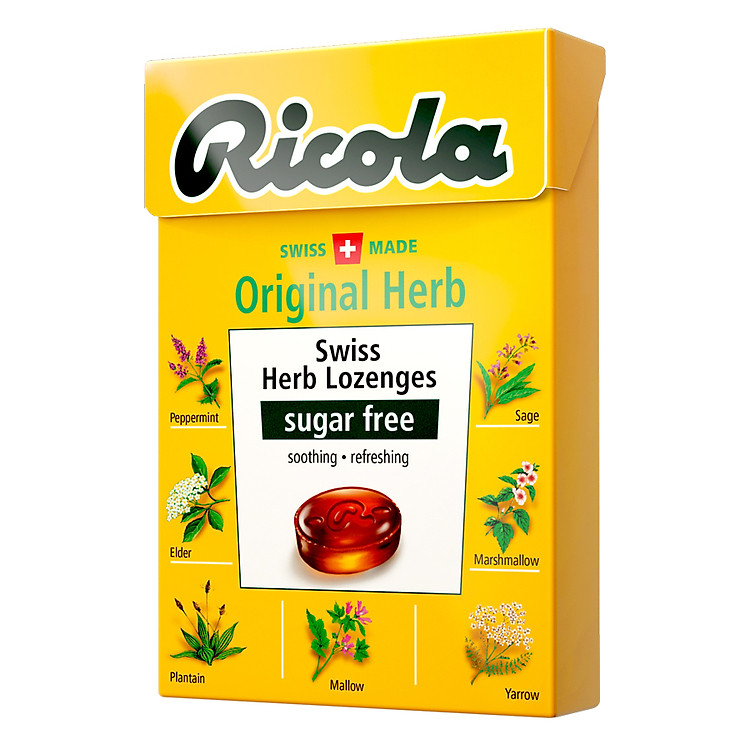 Kẹo Thảo Mộc Tự Nhiên Original Ricola F122676 (40g)