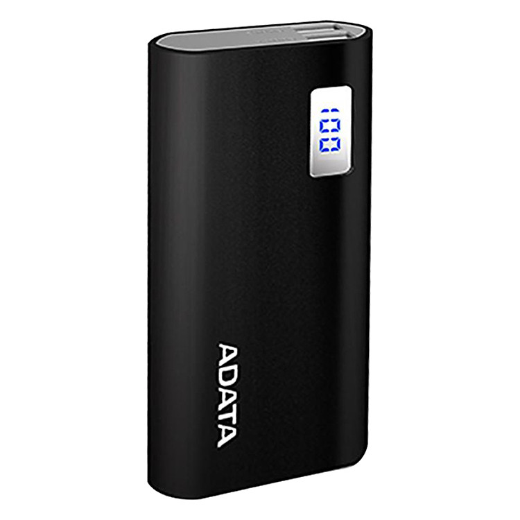 Pin Sạc Dự Phòng Cao Cấp 12500mAh LCD Adata P12500D - Hàng chính hãng
