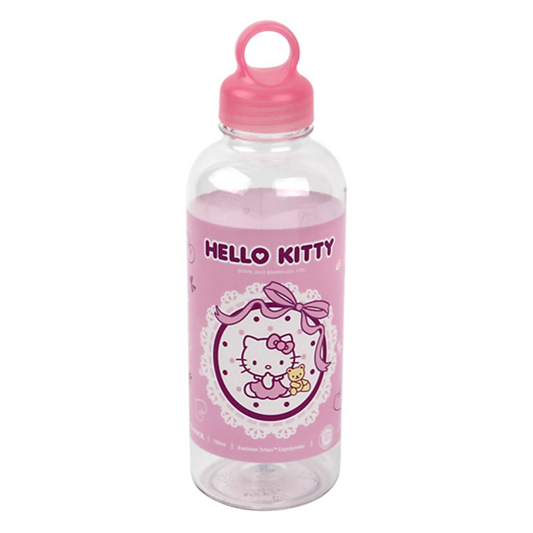 Bình Nước Bằng Nhựa Lock&Lock Hello Kitty Lace LKT625L (700ml)