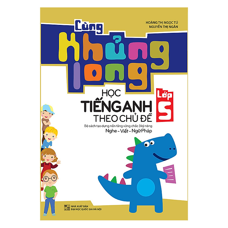 Sách Cùng Khủng Long Học Tiếng Anh Theo Chủ Đề Lớp 5