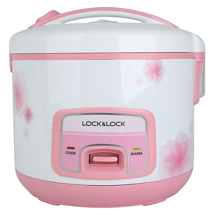 Nồi Cơm Điện Lock&Lock EJR446RED (1.8 lít) - Hồng - Hàng chính hãng