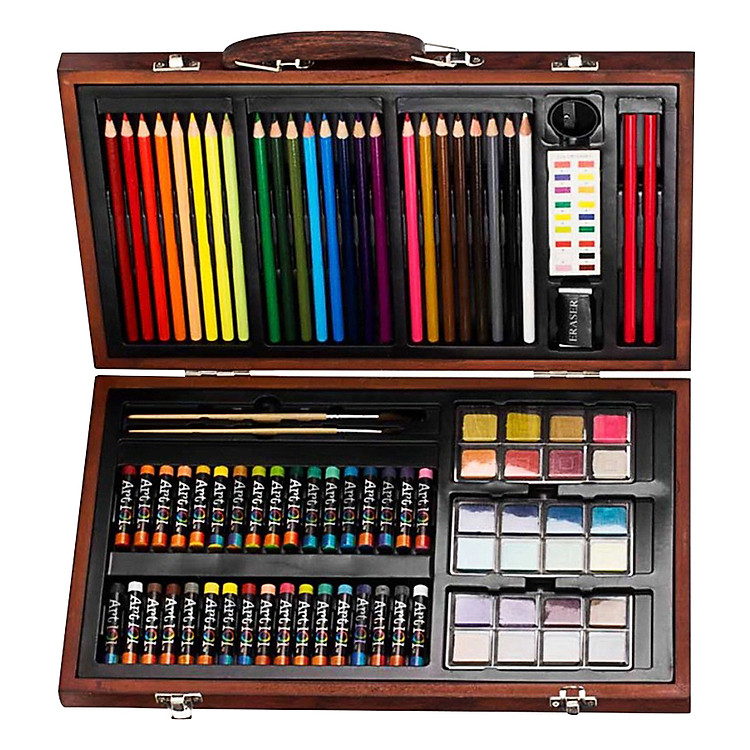 Bộ Vẽ Đa Năng Hiệu Hộp Gỗ Colormate 93W