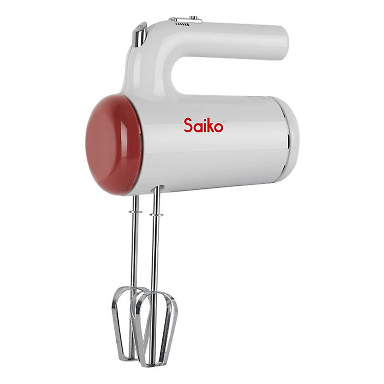 Dụng Cụ Đánh Trứng Saiko HM-258S - Trắng Đỏ - Hàng chính hãng
