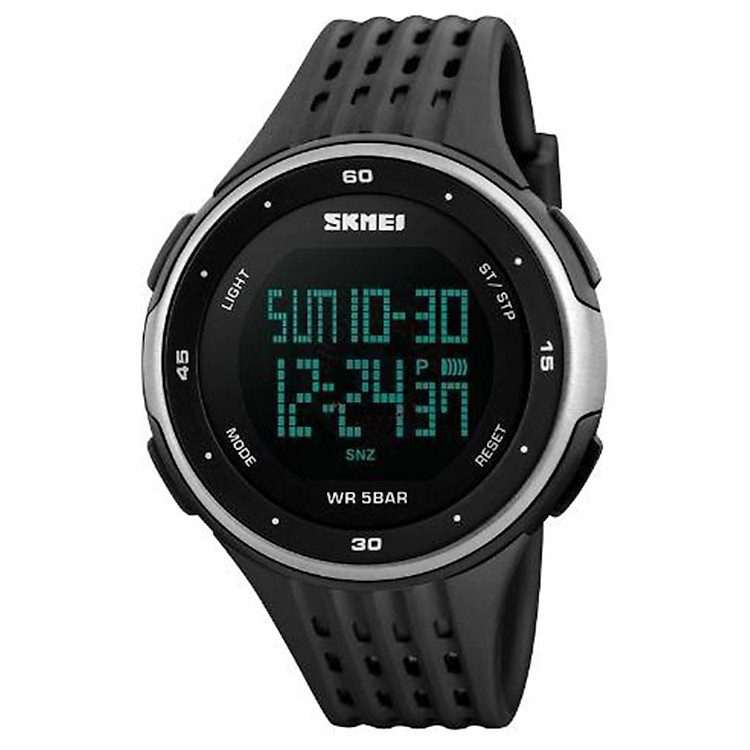 Đồng Hồ Thể Thao Nam SKMEI CH287 - Đen Viền Bạc
