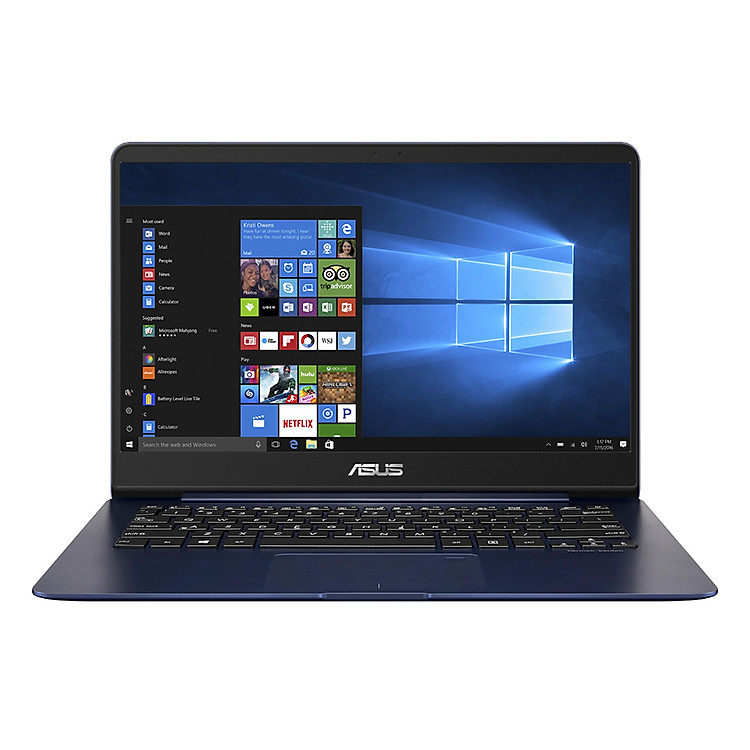 Laptop Asus Zenbook UX430UA-GV052T Core i7-7500U / Win 10 - Xanh (14inch) - Hàng Chính Hãng