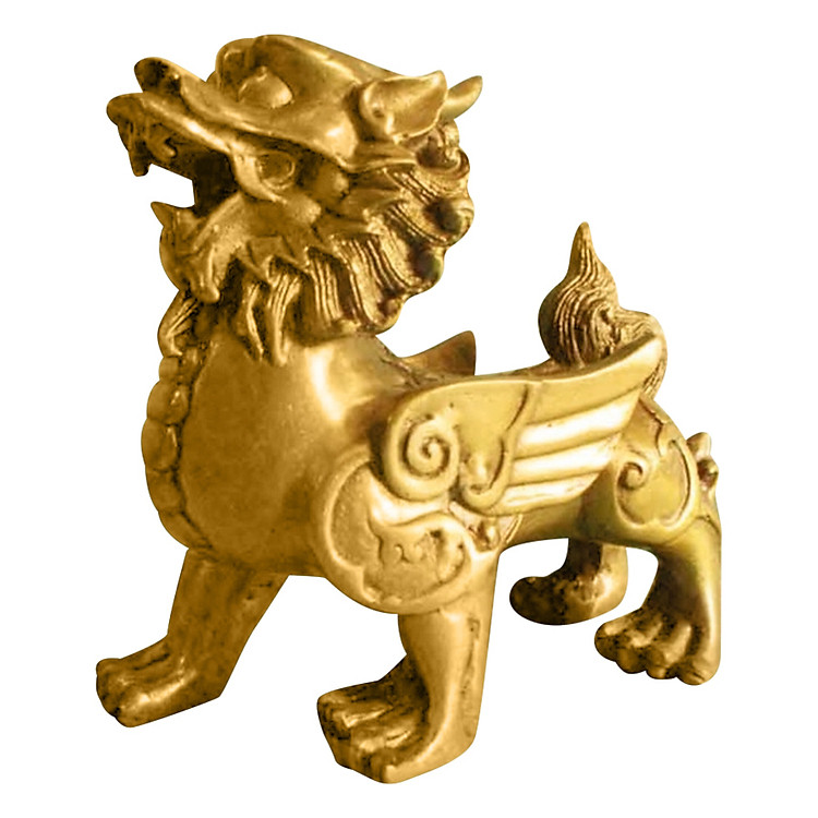 Tượng Tỳ Hưu Hồng Thắng (Cao 12cm)