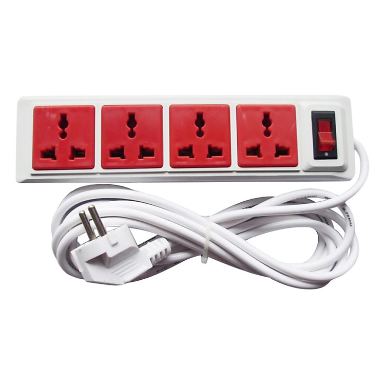 Ổ Cắm 4 Lỗ Trường Nhật Quang 4C1-3M