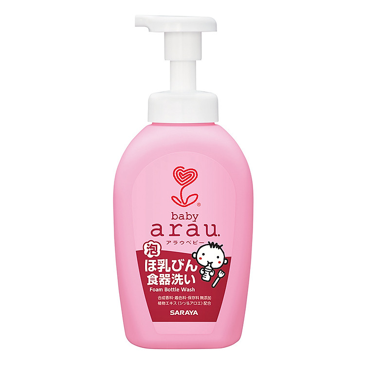 Nước Rửa Bình Thảo Mộc Arau Baby (500ml)