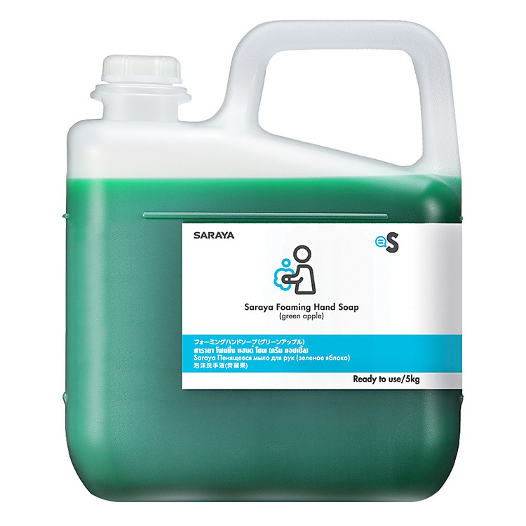 Xà Phòng Rửa Tay Bọt Arau Hương Táo Xanh (5kg)