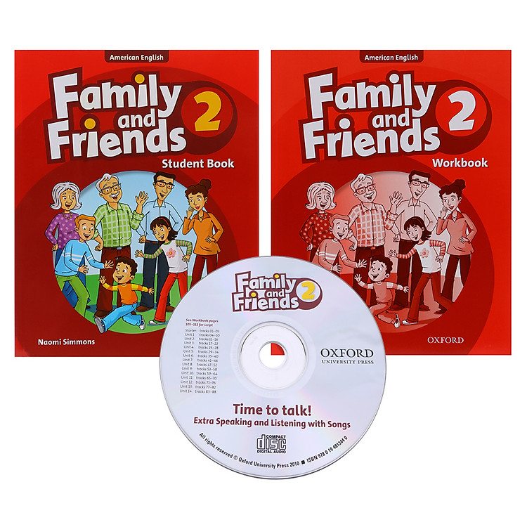 Sách Family And Friends (AME) (1 ED.) Level 2: Student Book, Student CD And Workbook Pack
