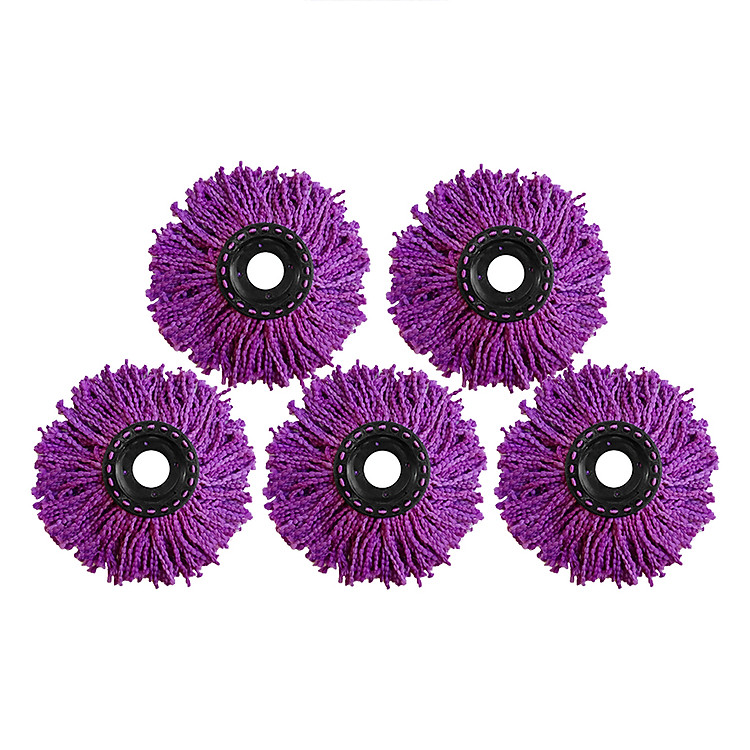 Combo 5 Bông Lau Nhà Đệ Nhất Phu Nhân TVL-5C107 - Tím