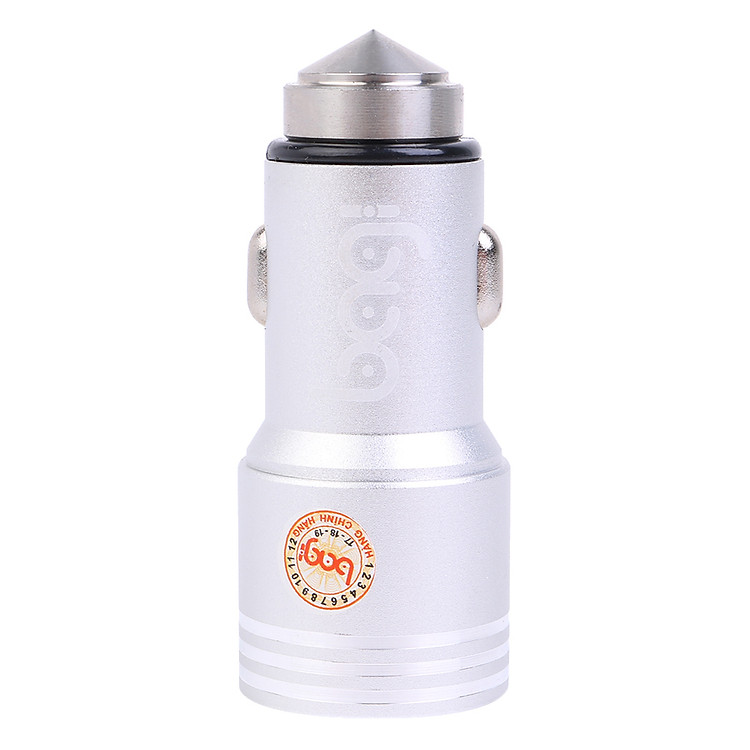 Adapter Ô Tô Bagi CC-O52 USB kép 5V - 2.4A - Hàng Chính Hãng