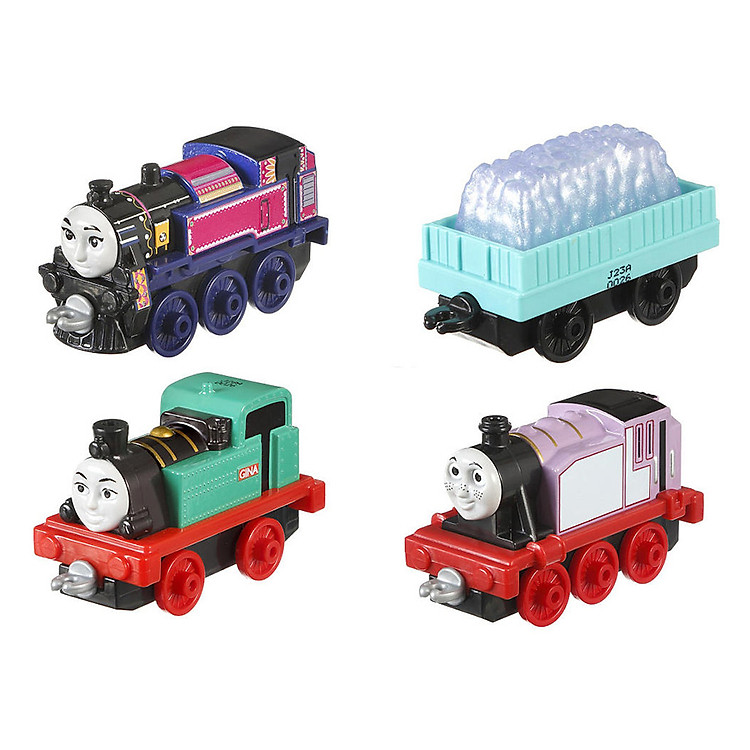 Đồ Chơi Bộ Sưu Tập 4 Nhân Vật Đầu Xe Lửa Thomas & Friends DWM32
