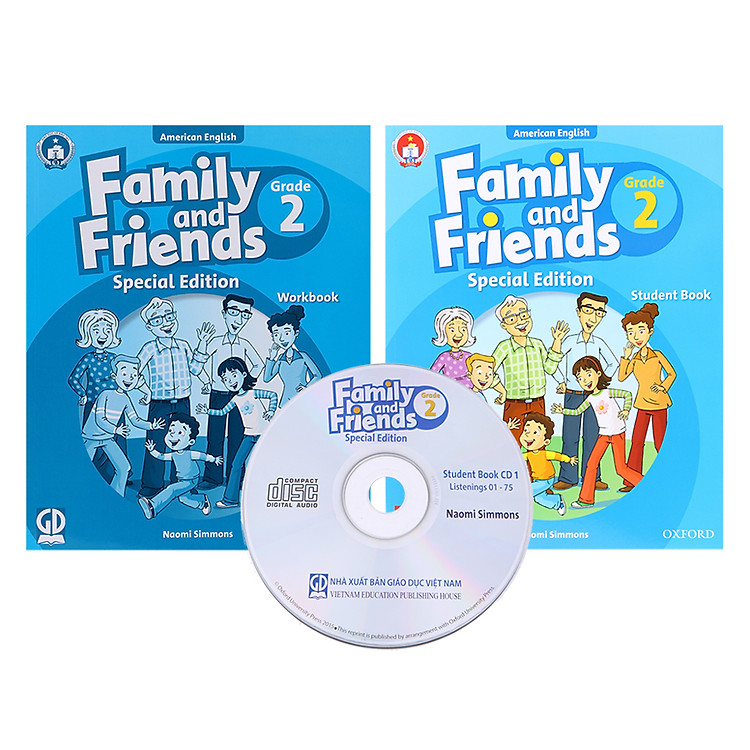 Sách Family And Friends (AME) (Special Edition) Level 2: Student Book, CD & Workbook Pack