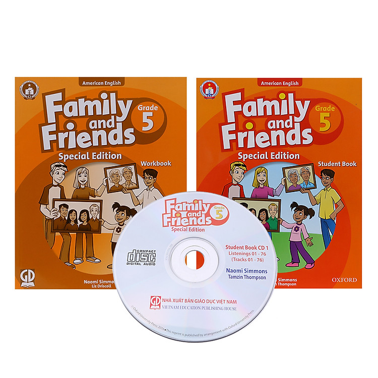 Sách Family And Friends (AME) (Special Edition) Level 5: Student Book, CD & Workbook Pack