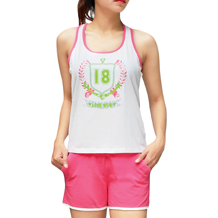 Bộ Đồ Short Wow CWBSS1427CT - Hồng